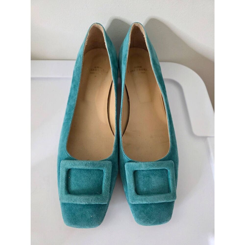 Ann mashburn Buckle Shoes Suede Flats 40